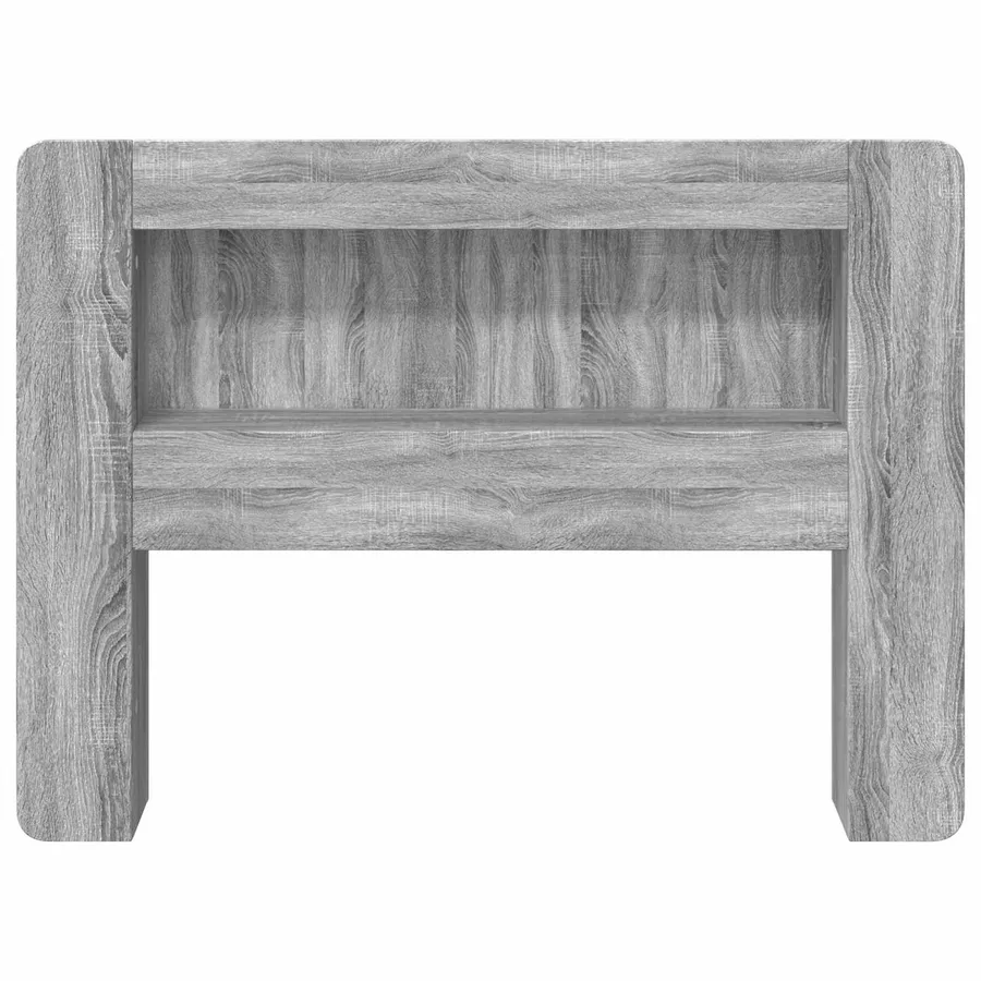 Cabinet de Tête de Lit Sonoma gris Bois d’ingénierie - 5