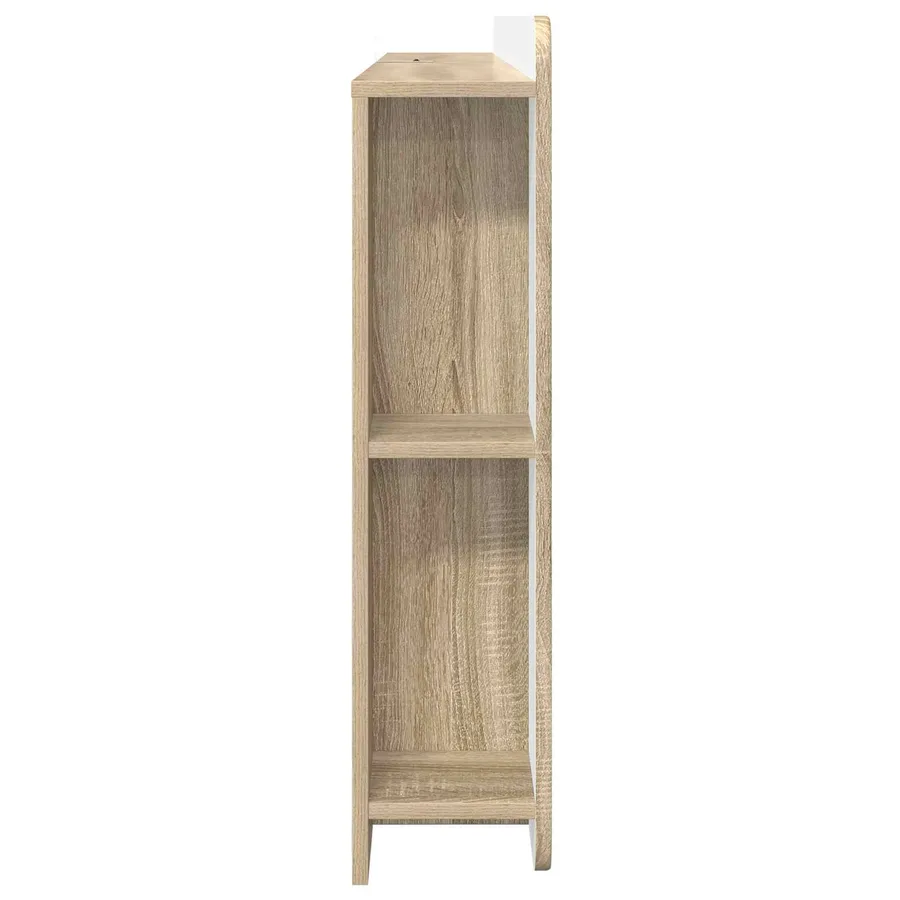 Cabinet de Tête de Lit Chêne Sonoma Bois d’ingénierie - 6