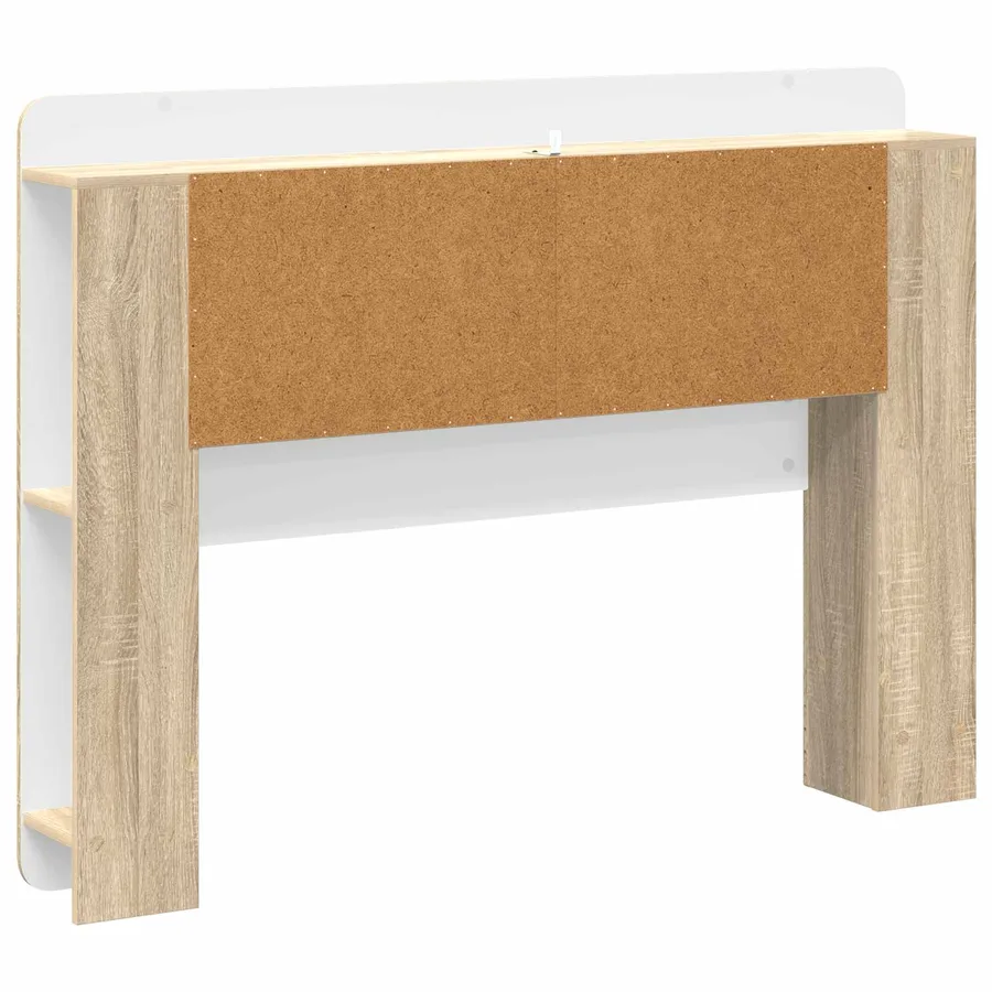 Cabinet de Tête de Lit Chêne Sonoma Bois d’ingénierie - 7