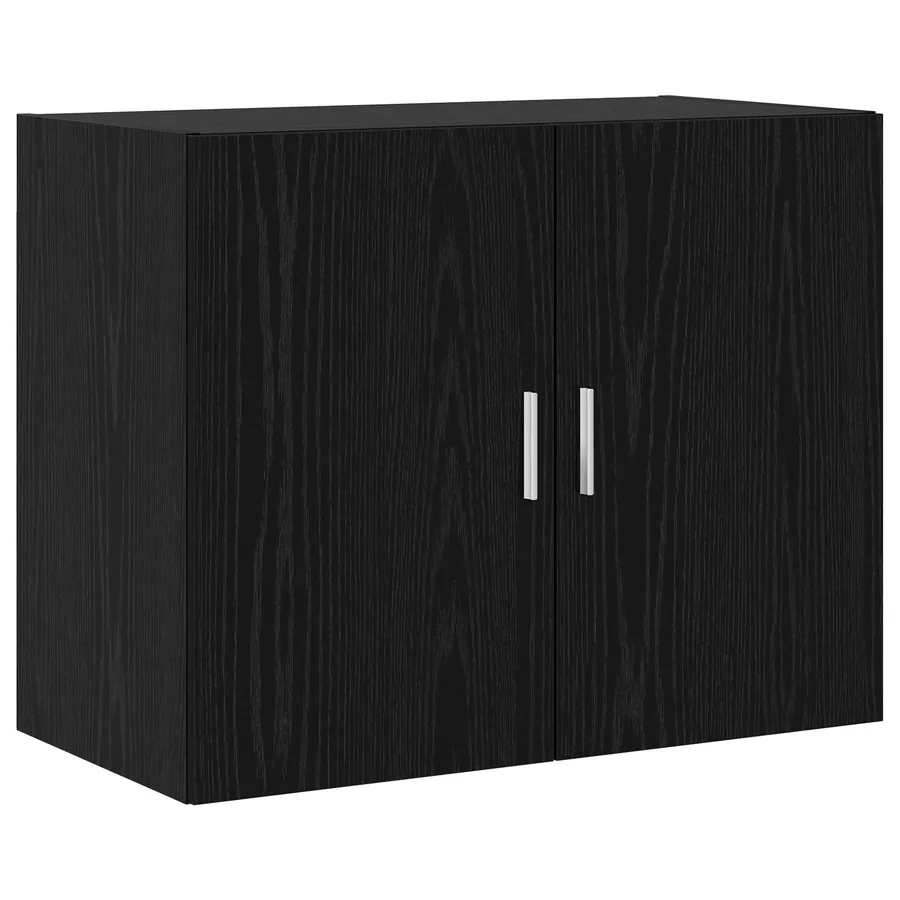 Meuble mural Chêne noir 80 x 42,5 x 64 cm Bois d'ingénierie