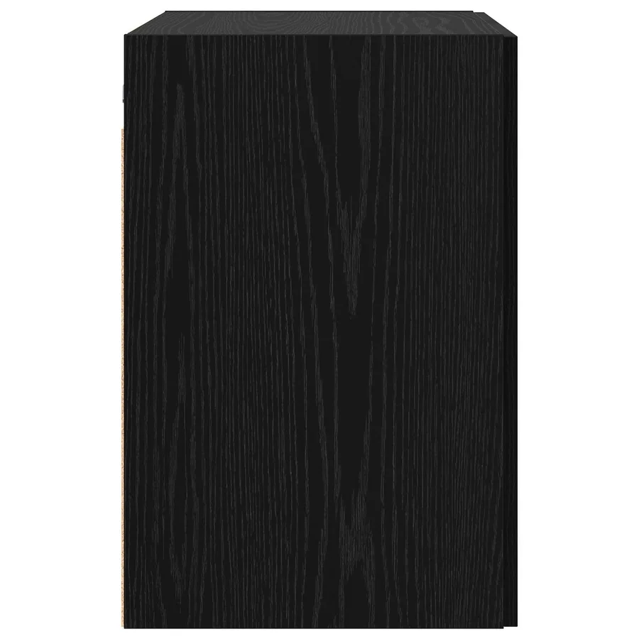 Meuble mural Chêne noir 80 x 42,5 x 64 cm Bois d'ingénierie - 3