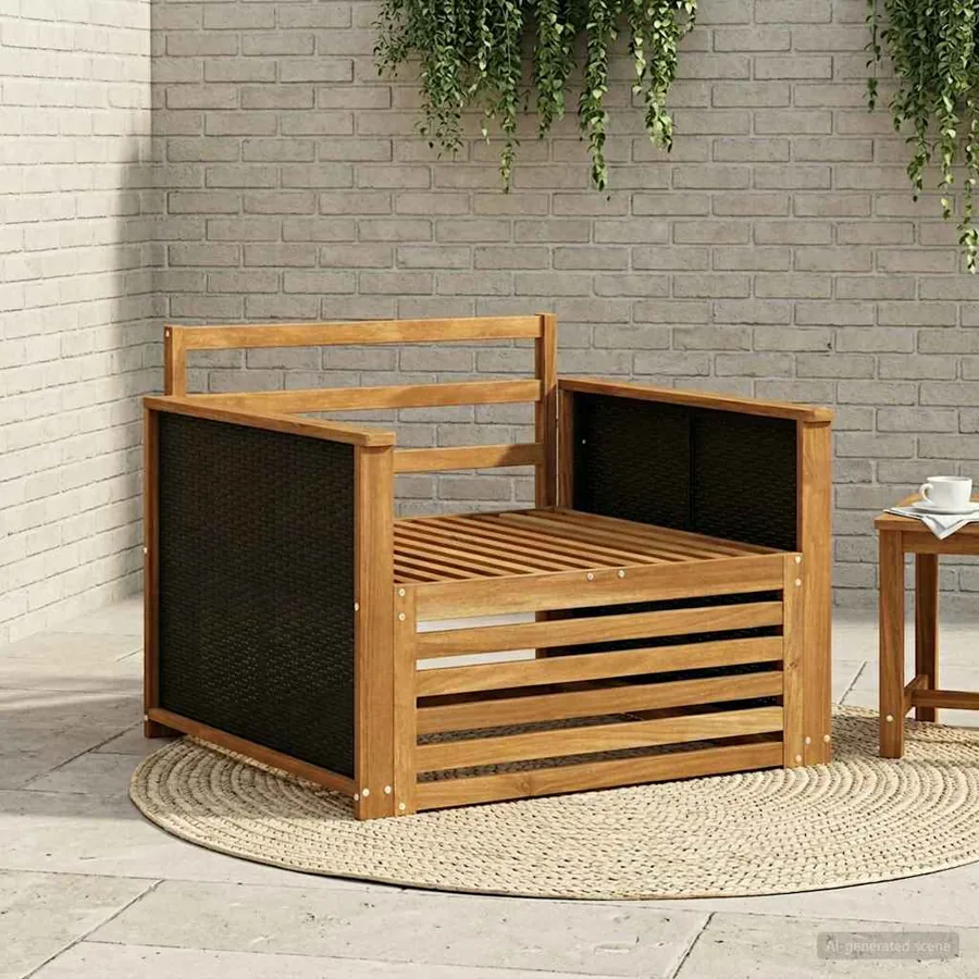 Sofa de milieu extérieur Naturel