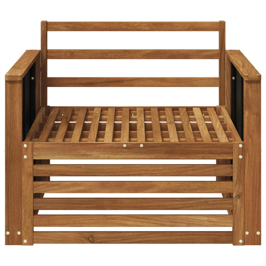 Sofa de milieu extérieur Naturel - 3