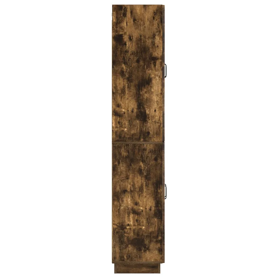 Ensemble de Meubles 2 pcs Chêne fumé Bois d'ingénierie - 6