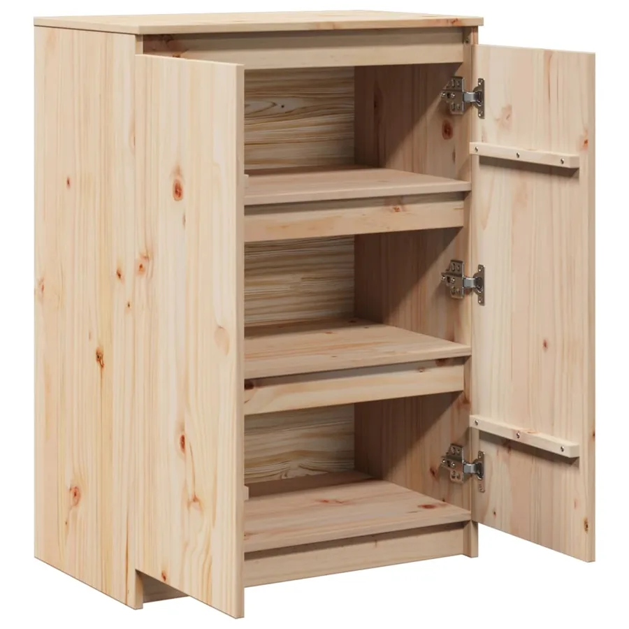 Buffet 60x36x84 cm bois de pin massif - 6
