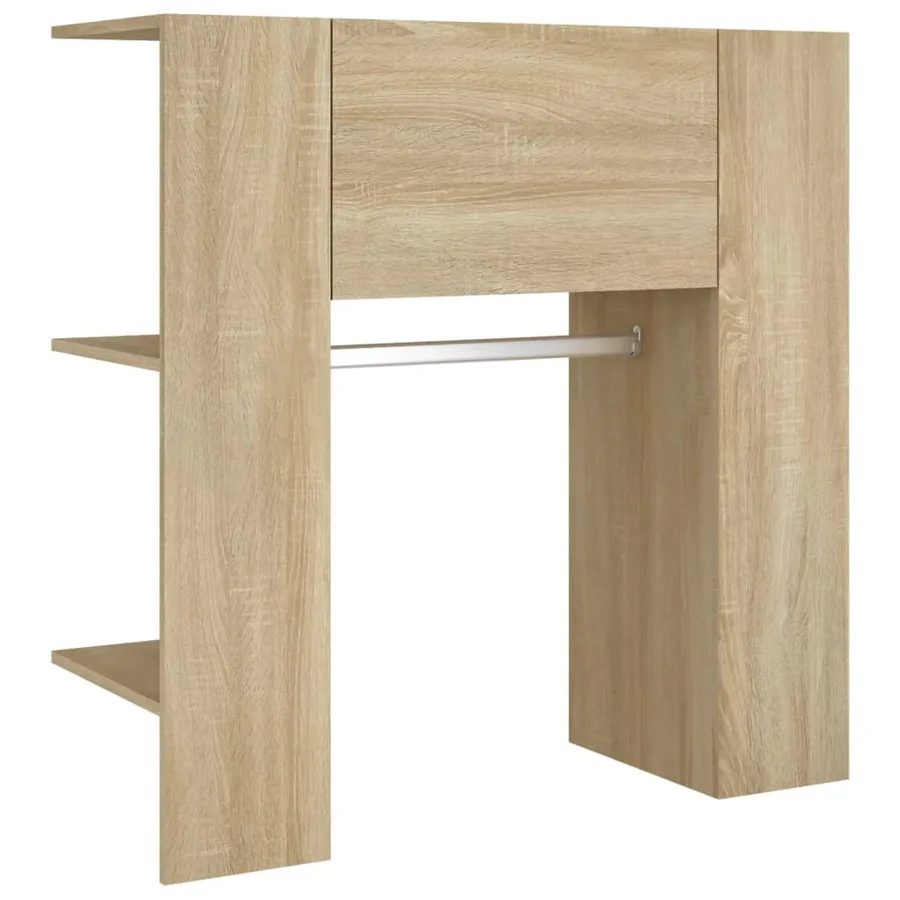 Armoire de couloir Chêne sonoma 97,5x37x99 cm Bois d'ingénierie - 6