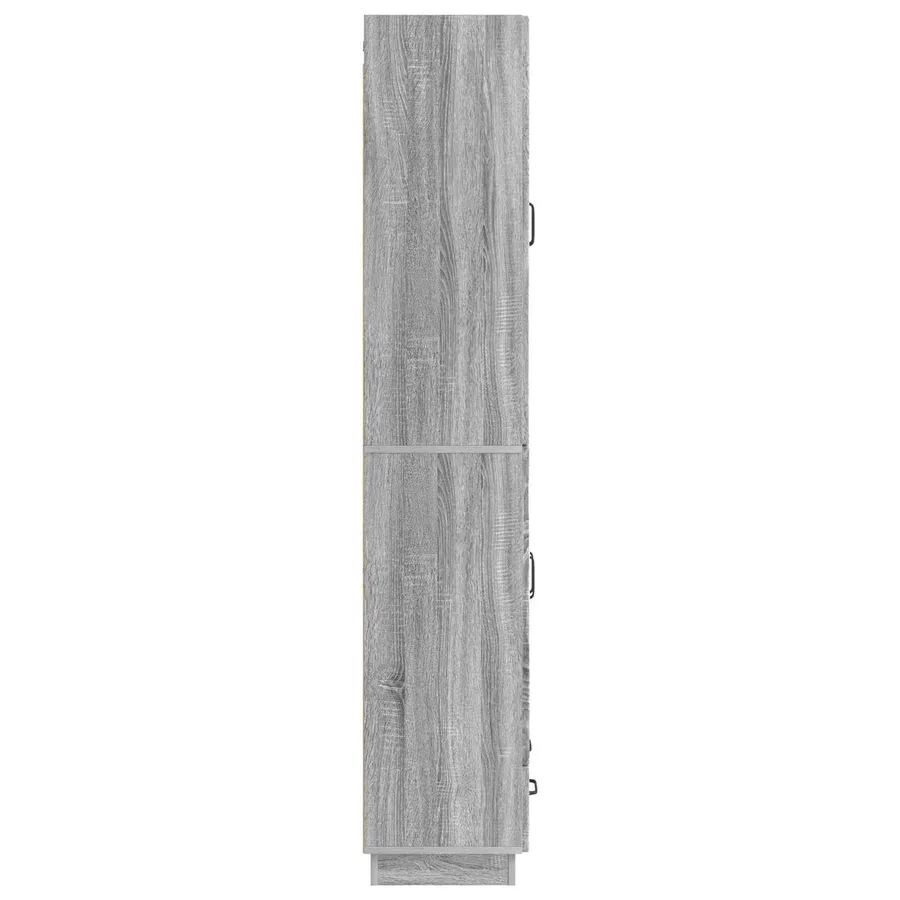 Ensemble de Meubles 2 pcs Sonoma gris Bois d'ingénierie - 6