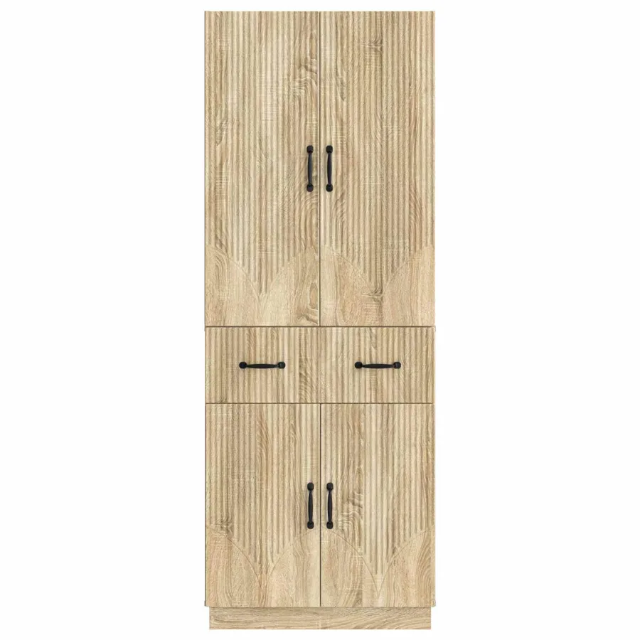 Ensemble de Meubles 2 pcs Chêne Sonoma Bois d'ingénierie - 5