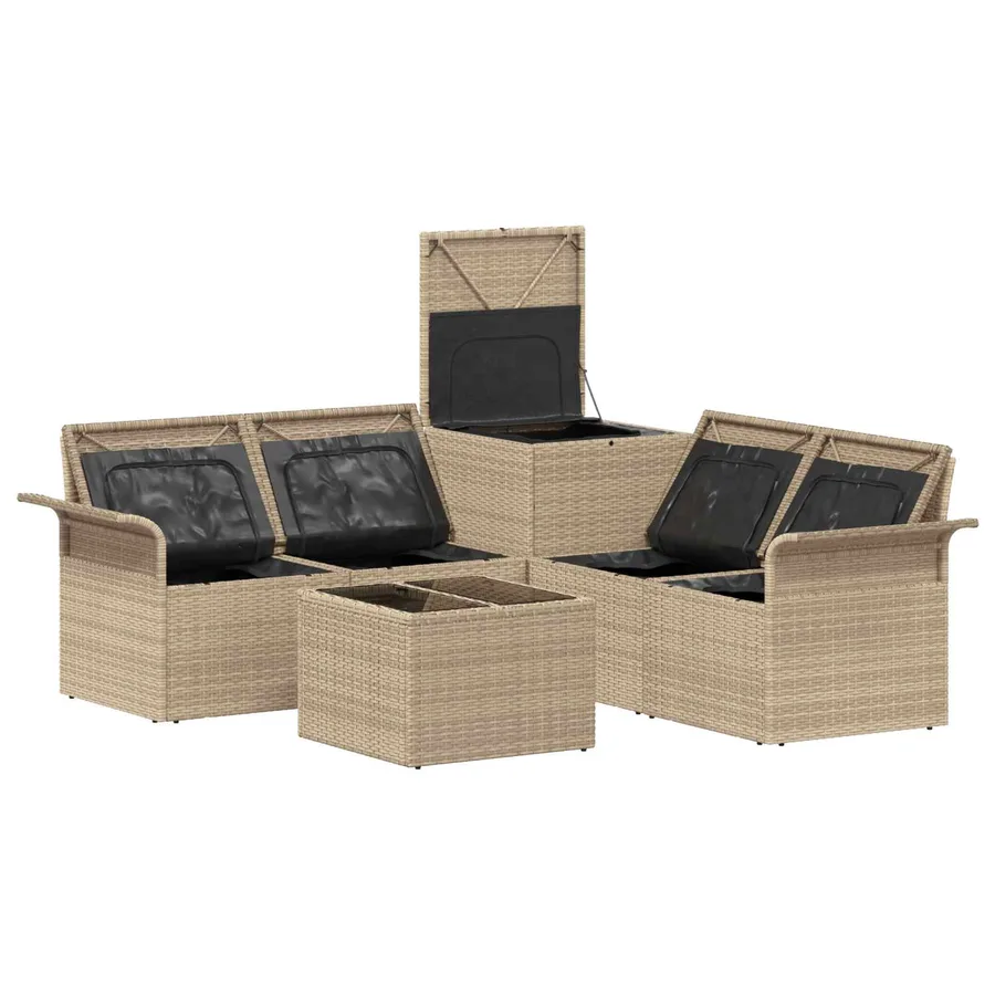 Ensemble de Canapés 6 pcs 4-Nombre de places - 7