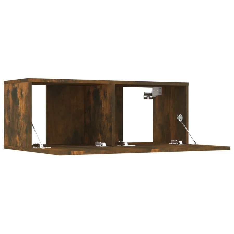 Ensemble de meubles TV 6 pcs Chêne fumé Bois d'ingénierie - 7