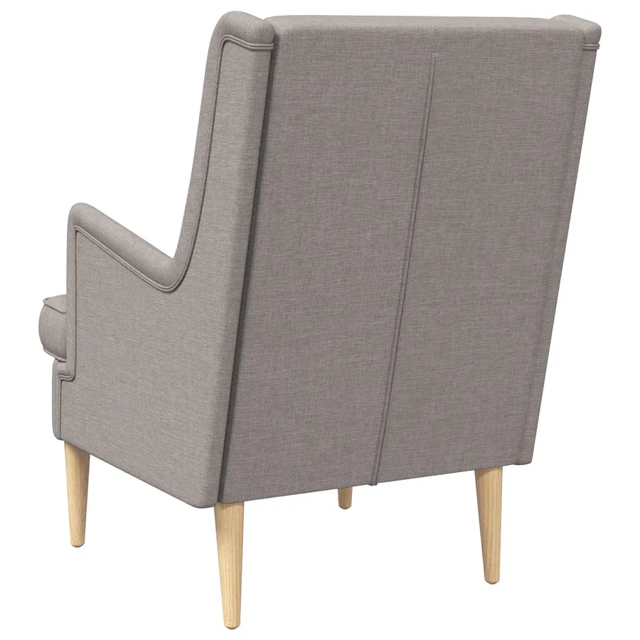 Fauteuil Taupe Tissu - 6