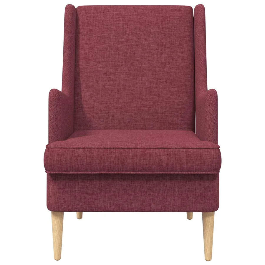 Fauteuil Bordeaux Tissu - 4