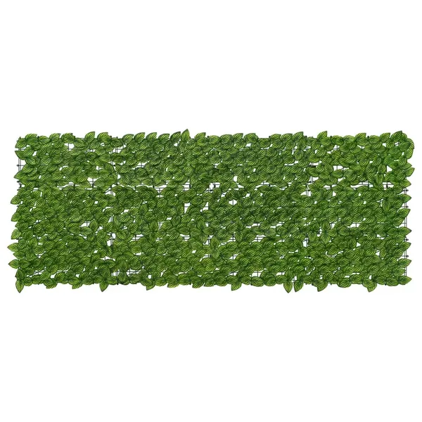 Écran de balcon avec feuilles Vert et jaune 200 x 75 cm
