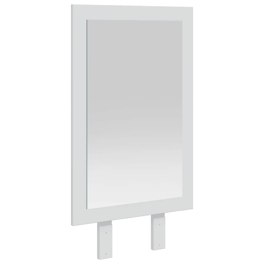Miroir FAUSKE Blanc 43 x 3,5 x 77 cm Rectangulaire - 2