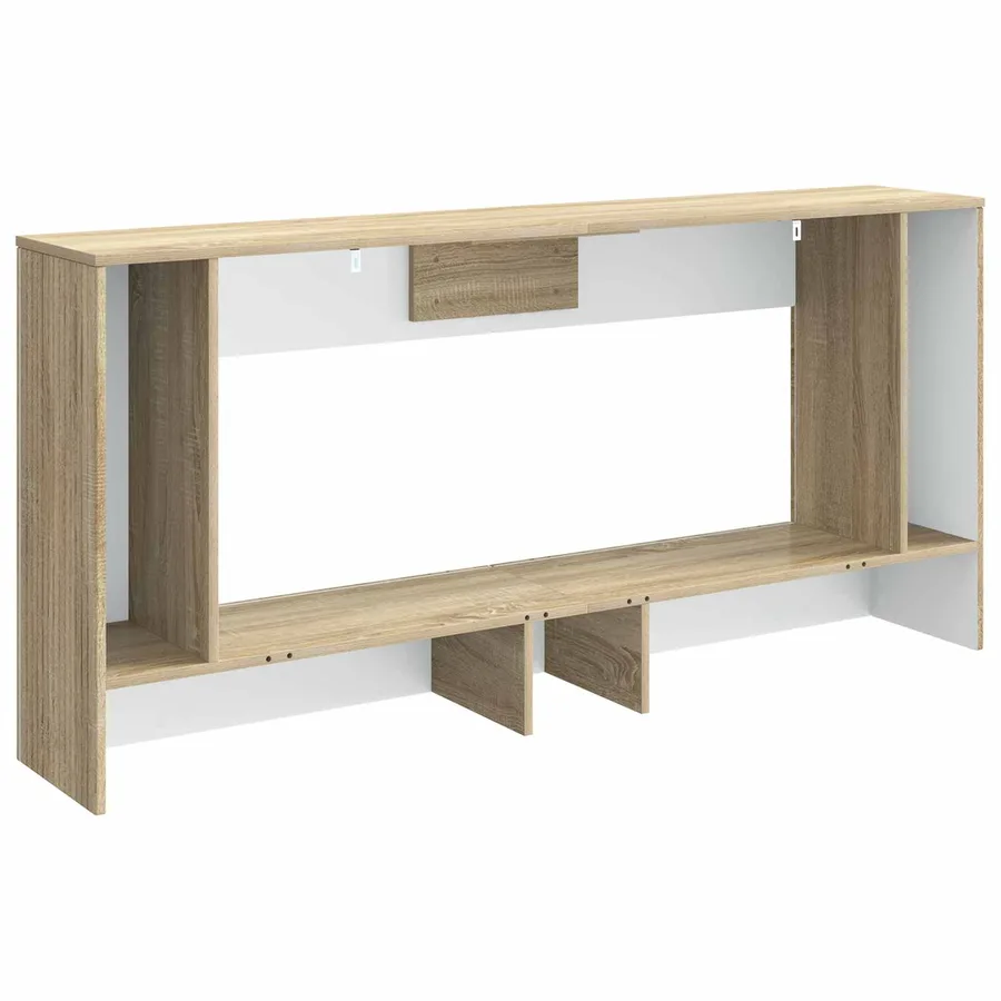 Table console Chêne Sonoma 155 x 29 x 74 cm Bois d’ingénierie - 7