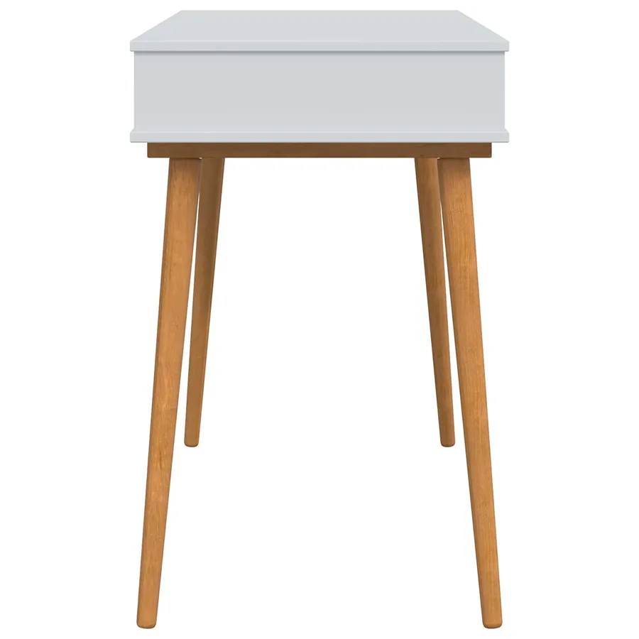 Table de Toilette FAUSKE Blanc 100 x 50 x 78 cm - 4
