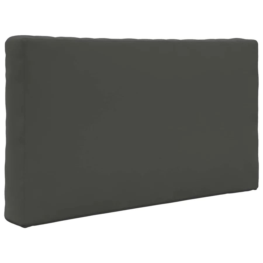 Coussin de canapé d'extérieur 3 pcs Anthracite Polyester - 5