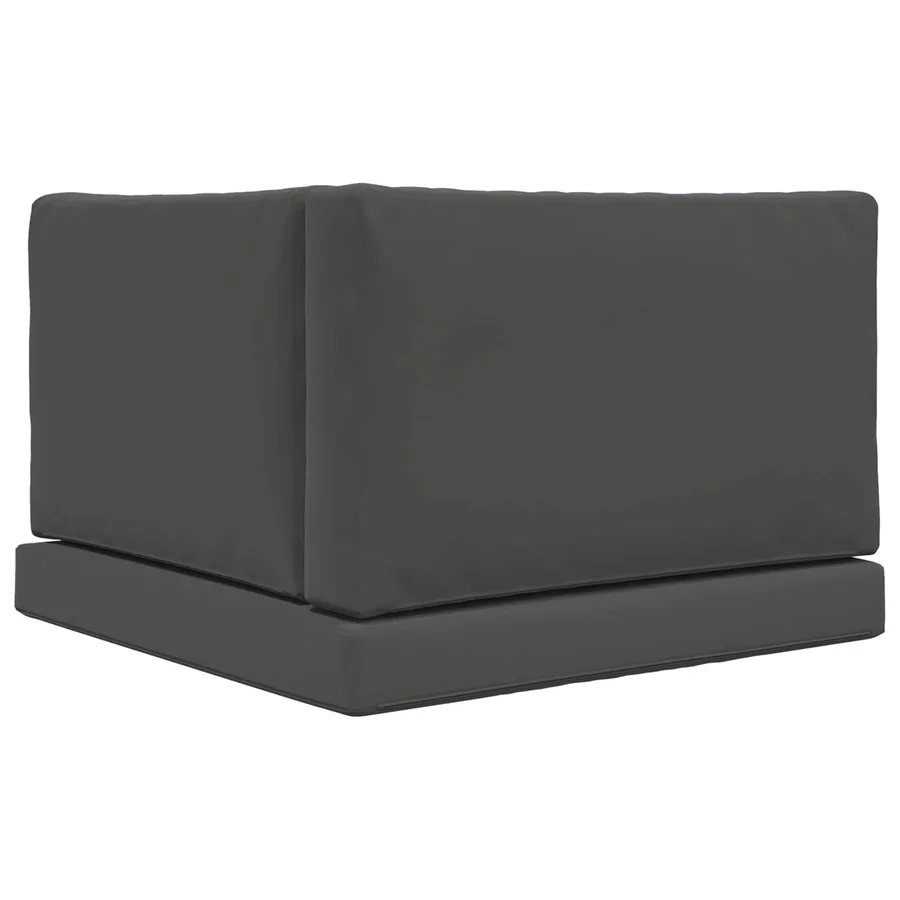 Coussin de canapé d'extérieur 3 pcs Anthracite Polyester - 7