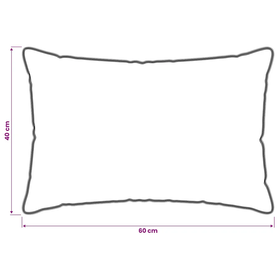 Ensemble de Duvet avec oreiller 2 pcs Blanc Fibre de bambou - 8