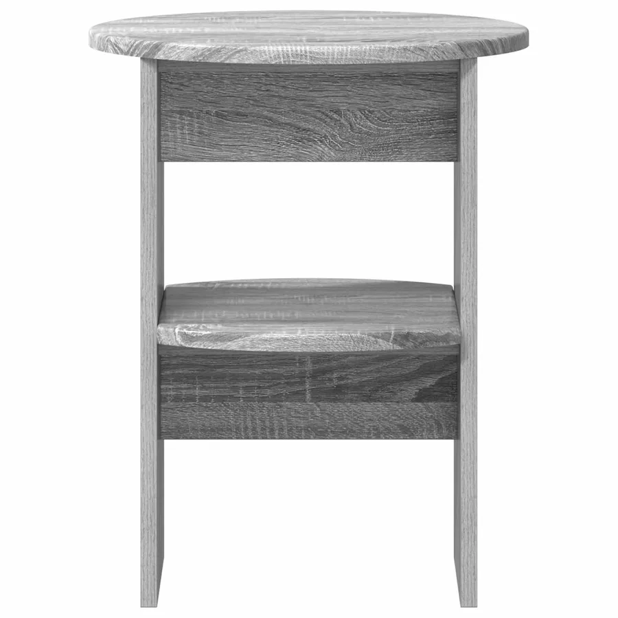 Meuble d'appoint 2 pcs Gris Sonoma Ø40 x 50 cm - 6