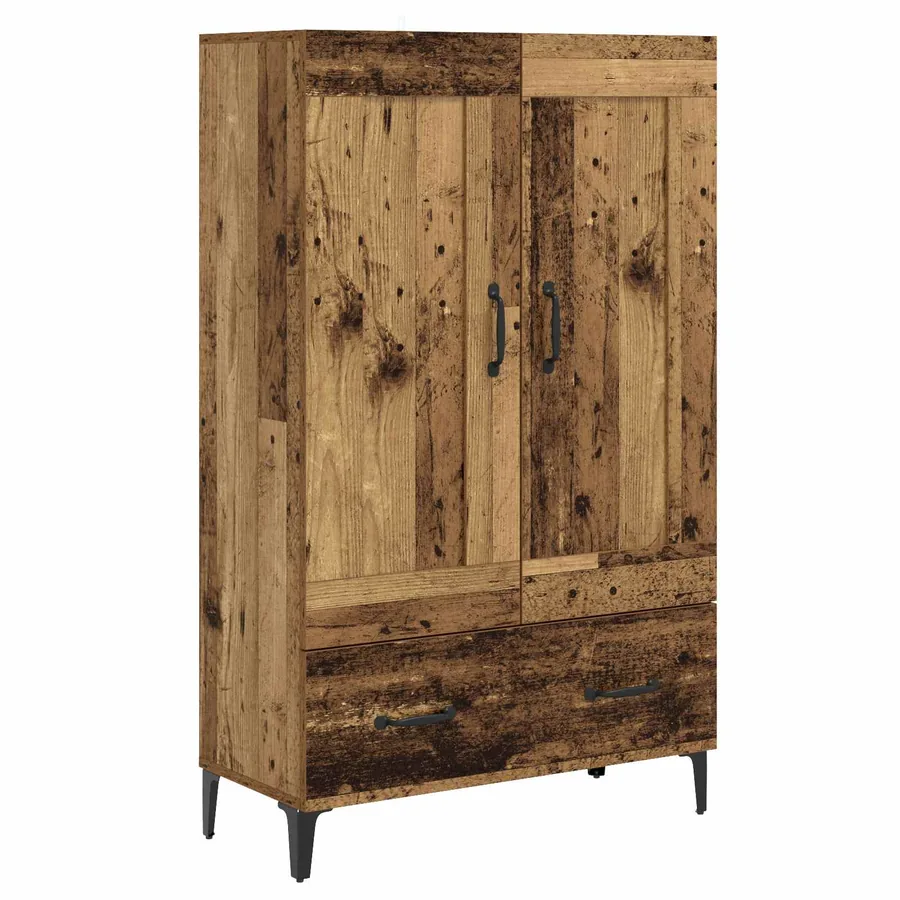 Haut Armoire Bois ancien 70 x 31 x 115 cm Bois d'ingénierie