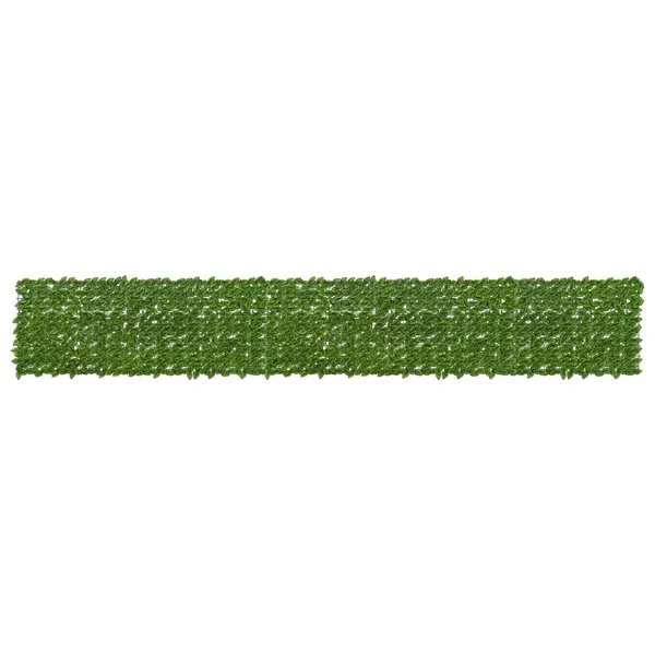 Écran de balcon avec feuilles Vert et jaune 500 x 75 cm