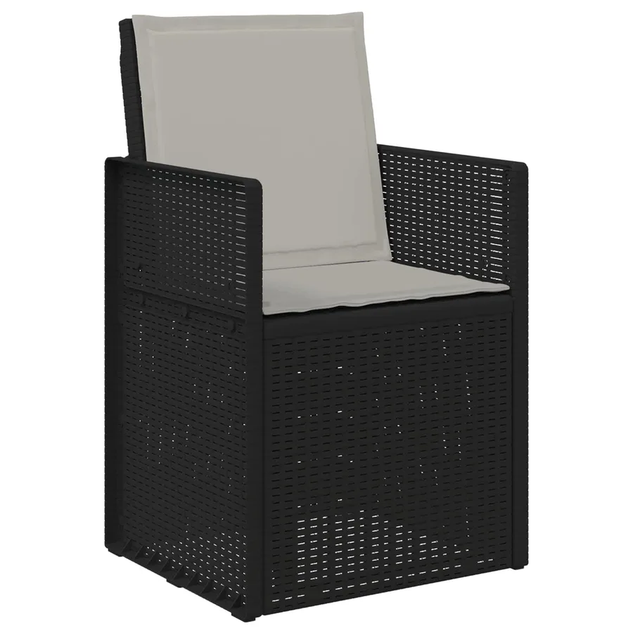 Ensemble de salle à manger pour jardin avec coussin 3 pcs PP - 6
