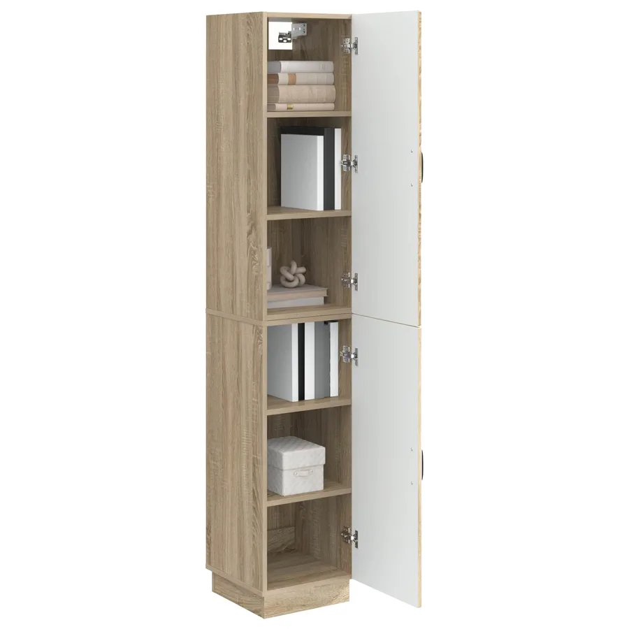 Ensemble de Meubles 2 pcs Chêne Sonoma Bois d'ingénierie - 3