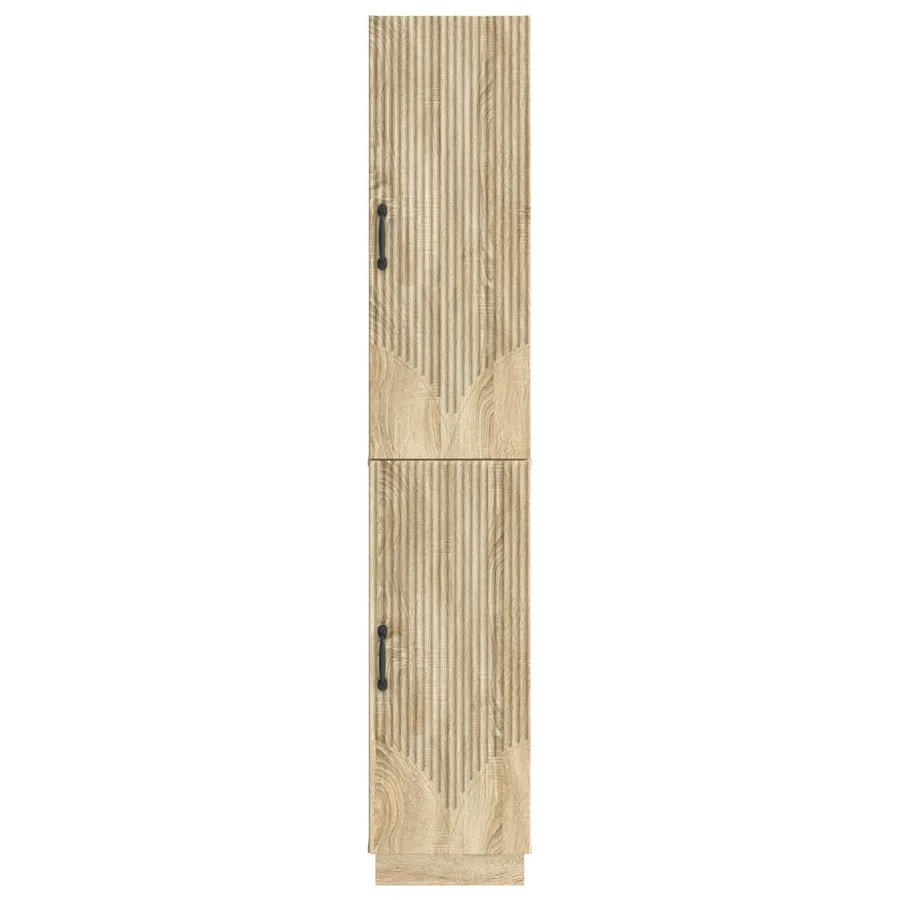 Ensemble de Meubles 2 pcs Chêne Sonoma Bois d'ingénierie - 5