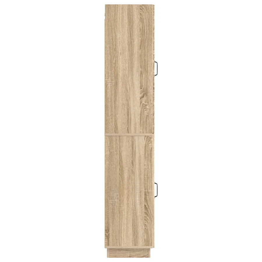 Ensemble de Meubles 2 pcs Chêne Sonoma Bois d'ingénierie - 6