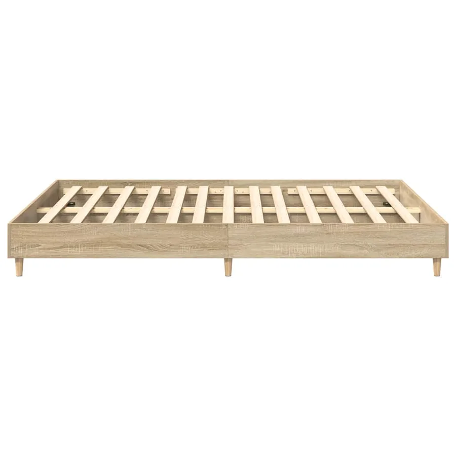Cadre de lit Sonoma 152 x 203 cm Bois d'ingénierie - 6