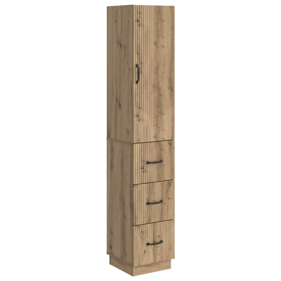 Ensemble de Meubles 2 pc 33 x 34,5 x 87 cm Bois d'ingénierie - 2