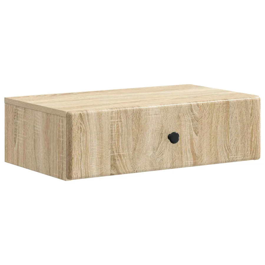 Table d'appoint murale Chêne Sonoma 59 x 34,5 x 17 cm - 2
