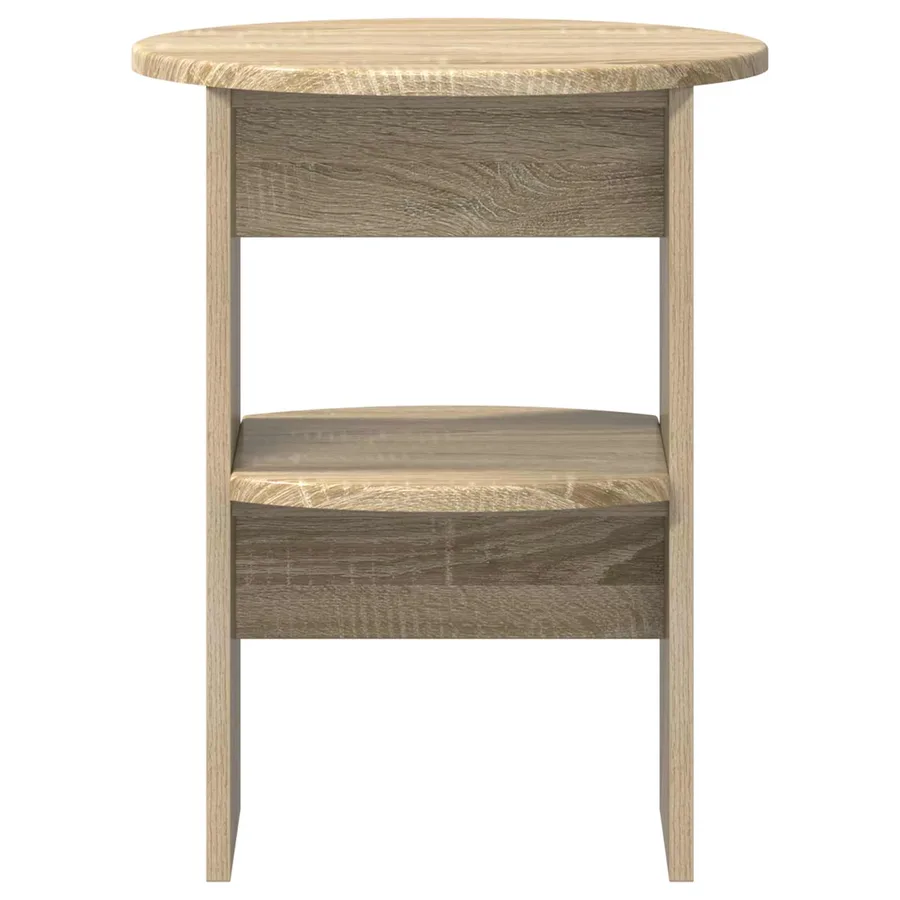 Meuble d'appoint Chêne Sonoma Ø40 x 50 cm Bois d’ingénierie - 5