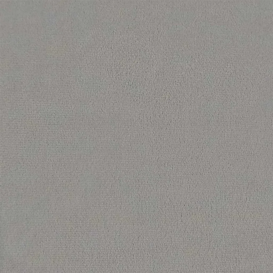 Chaise à bascule avec repose-pied Gris clair Velours - 11