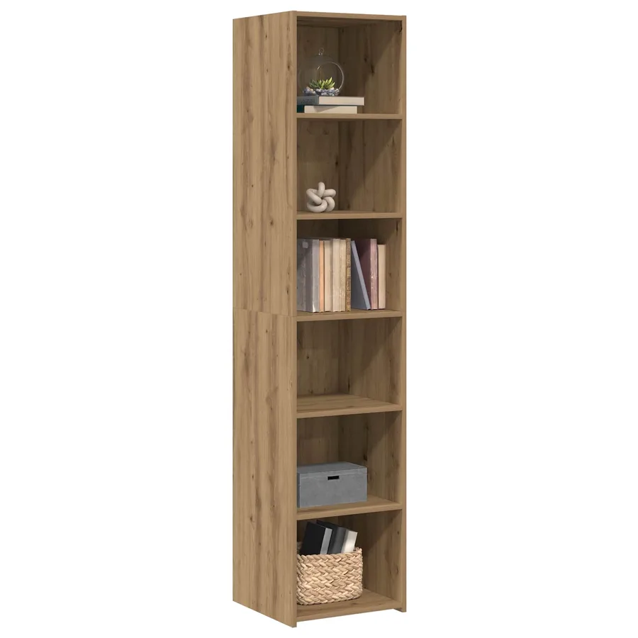 Buffet Chêne artisanal 40 x 41 x 185 cm Bois d'ingénierie - 2