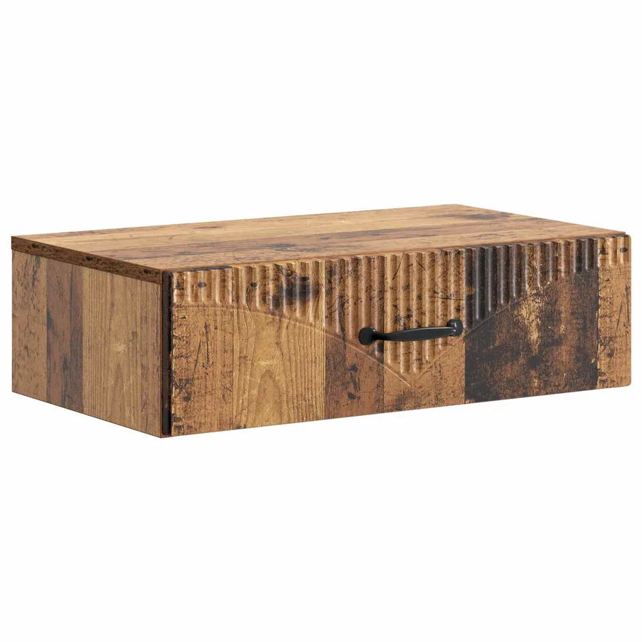 Table d'appoint murale Bois ancien 59 x 34,5 x 17 cm - 2