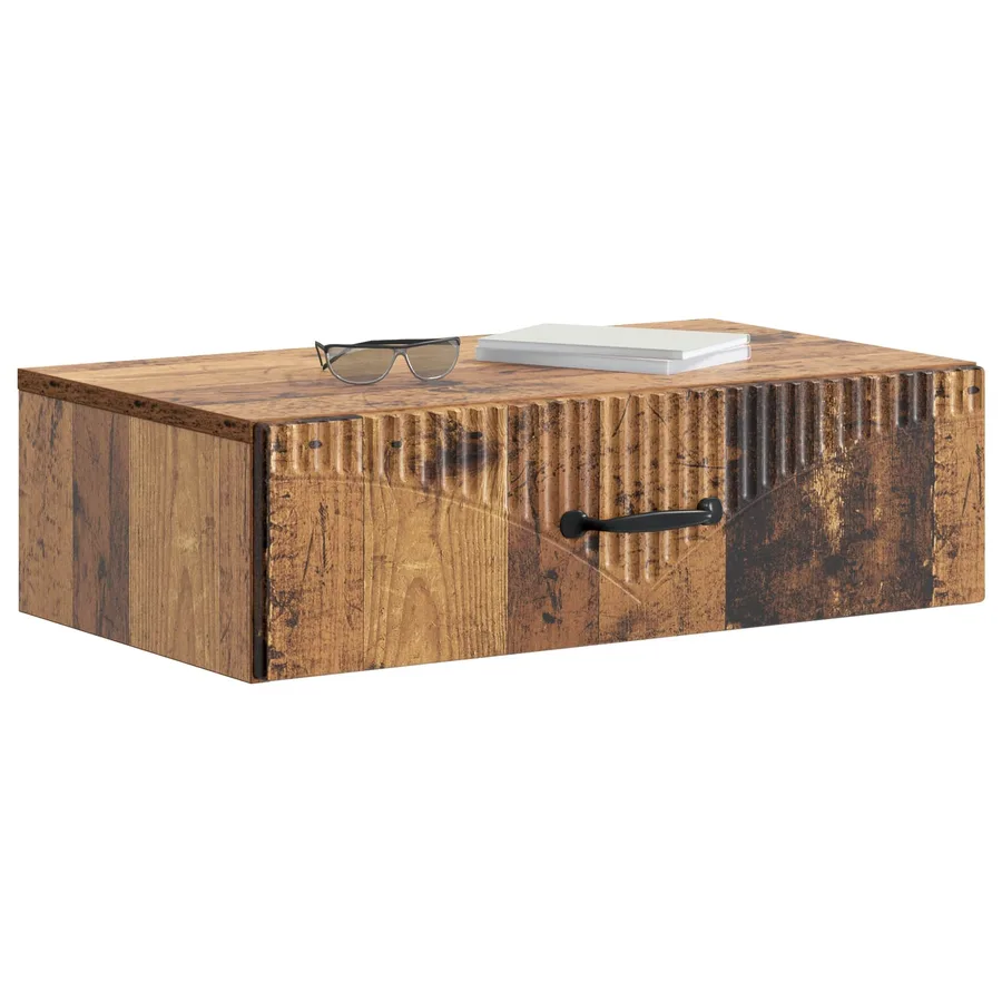 Table d'appoint murale Bois ancien 59 x 34,5 x 17 cm - 3