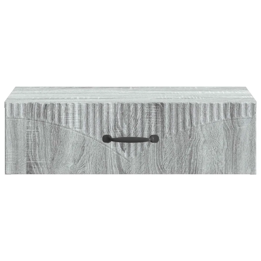 Table d'appoint murale Sonoma gris 59 x 34,5 x 17 cm - 5