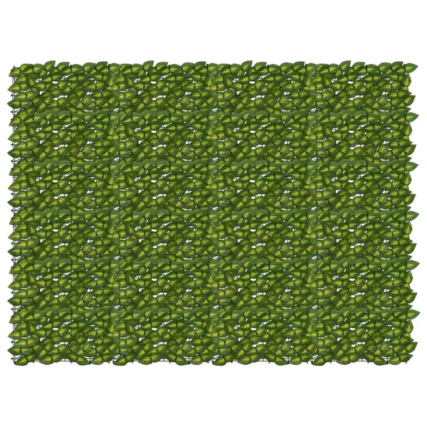 Écran de balcon avec feuilles Vert et jaune 200 x 150 cm
