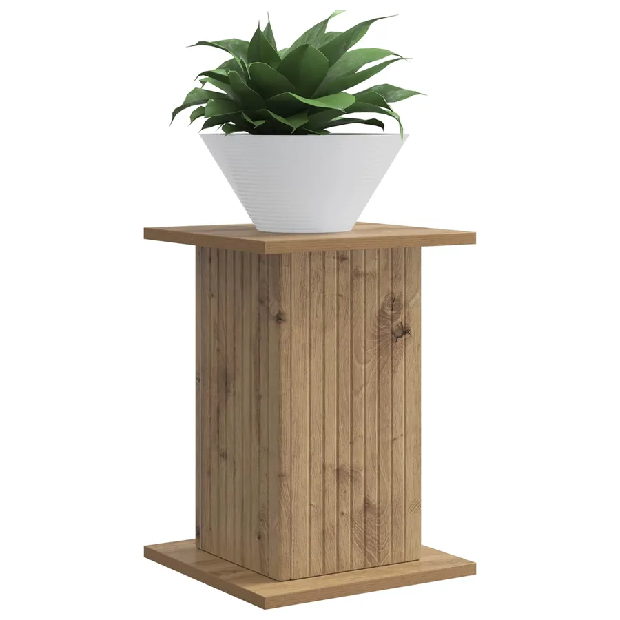 Support de Plante 2 pc Chêne artisanal 30,5 x 30 x 43 cm - 3