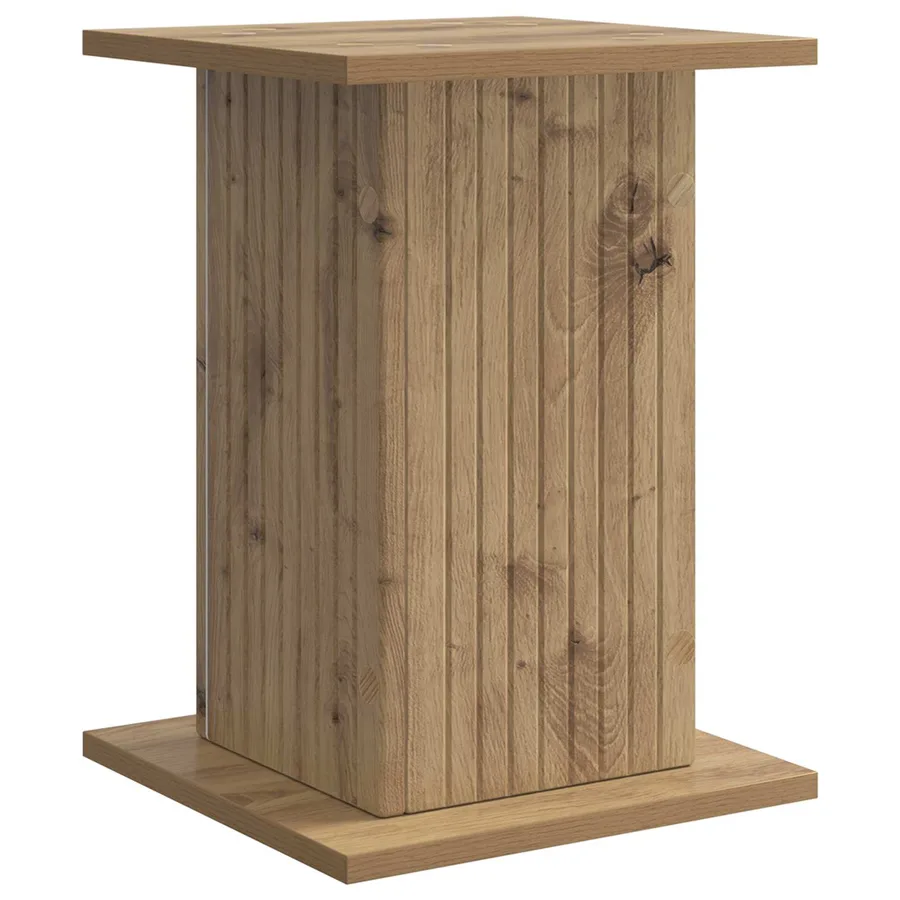 Support de Plante 2 pc Chêne artisanal 30,5 x 30 x 43 cm - 5
