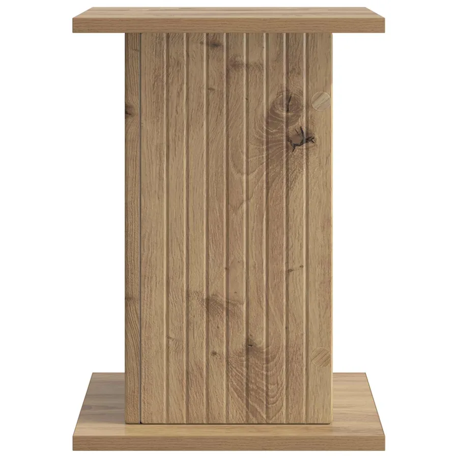 Support de Plante 2 pc Chêne artisanal 30,5 x 30 x 43 cm - 6