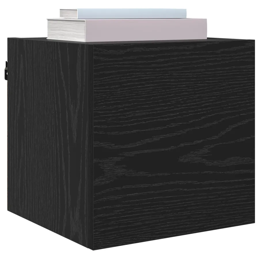 Meuble TV mural 4 pcs Chêne noir 30,5 x 30 x 30 cm - 3