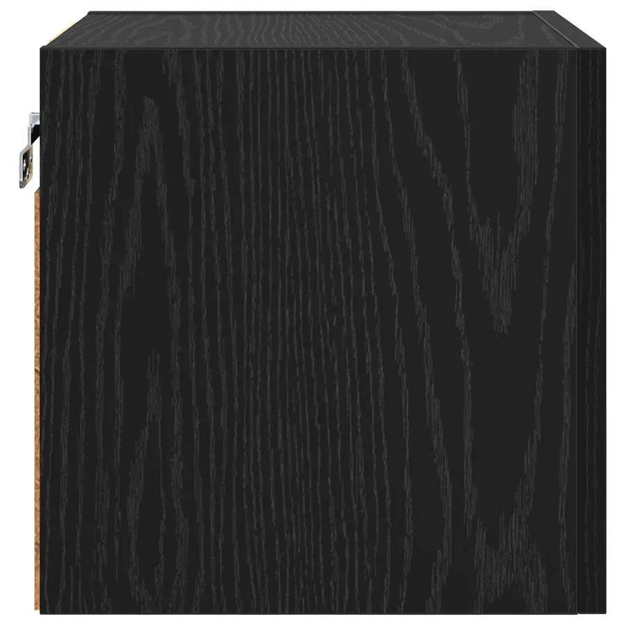 Meuble TV mural 4 pcs Chêne noir 30,5 x 30 x 30 cm - 6