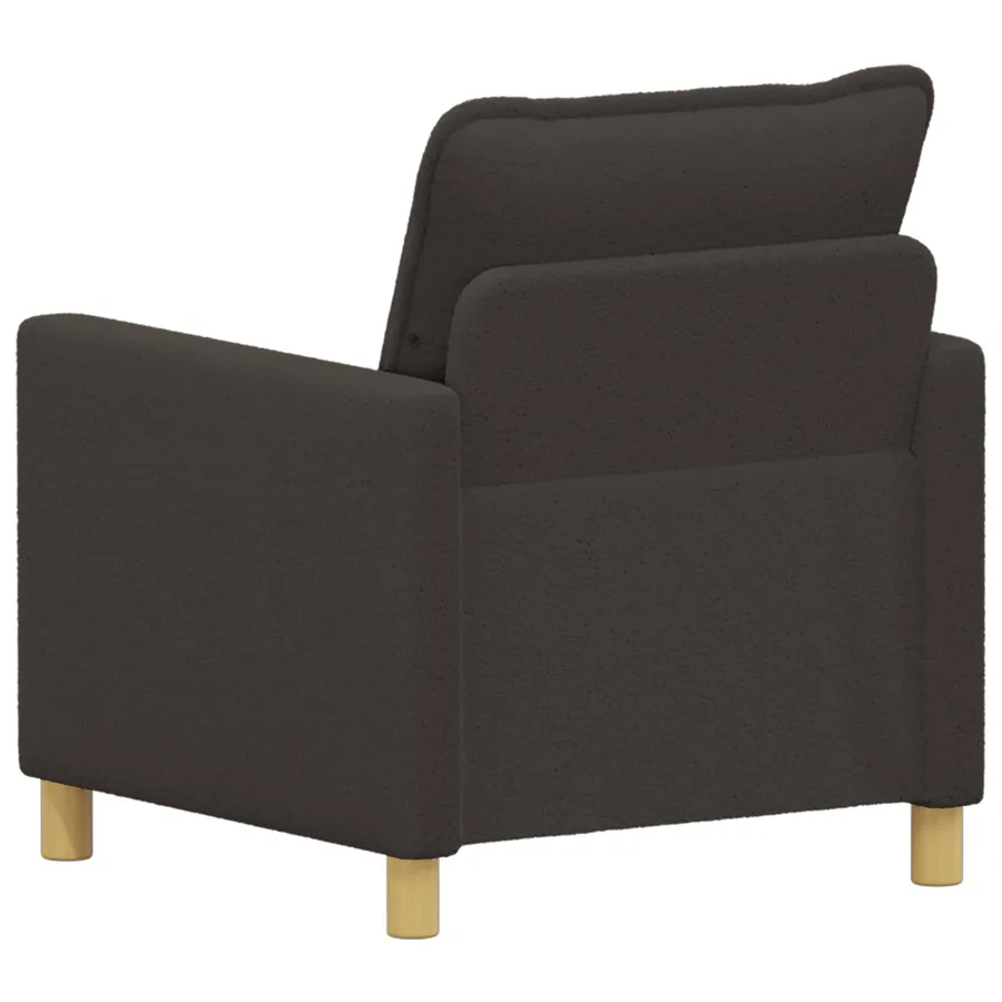 Canapé Gris foncé 76 x 81 x 87,5 cm Tissu - 5