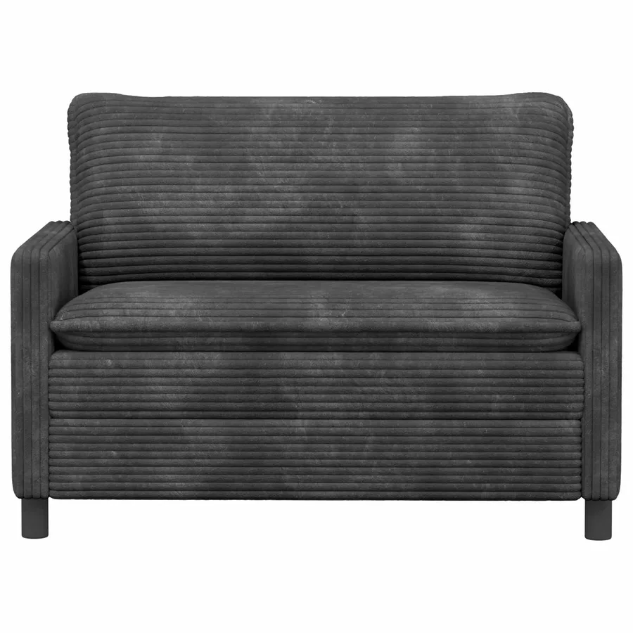 Canapé Gris foncé 126 x 81 x 87,5 cm Polyester - 3