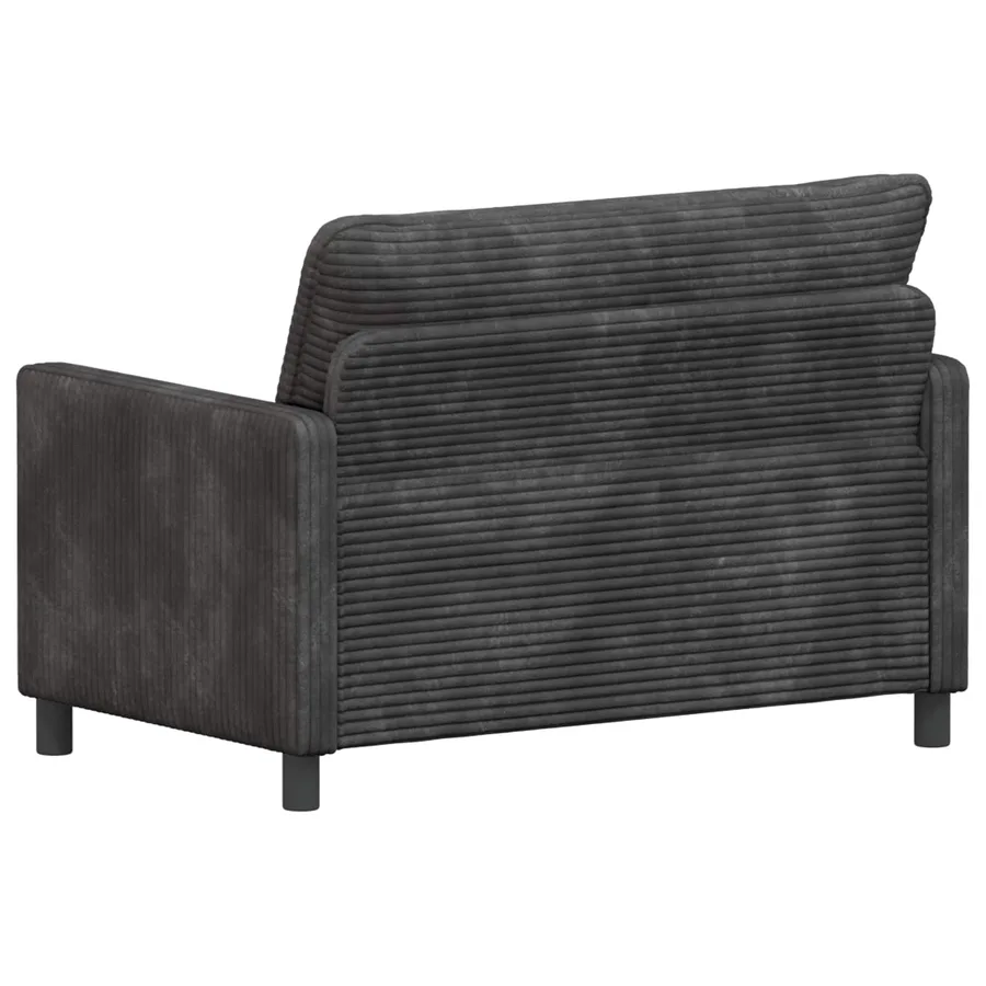 Canapé Gris foncé 126 x 81 x 87,5 cm Polyester - 5