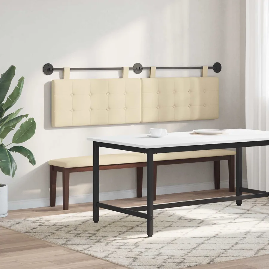 Tête de lit suspendue Tissu - 4
