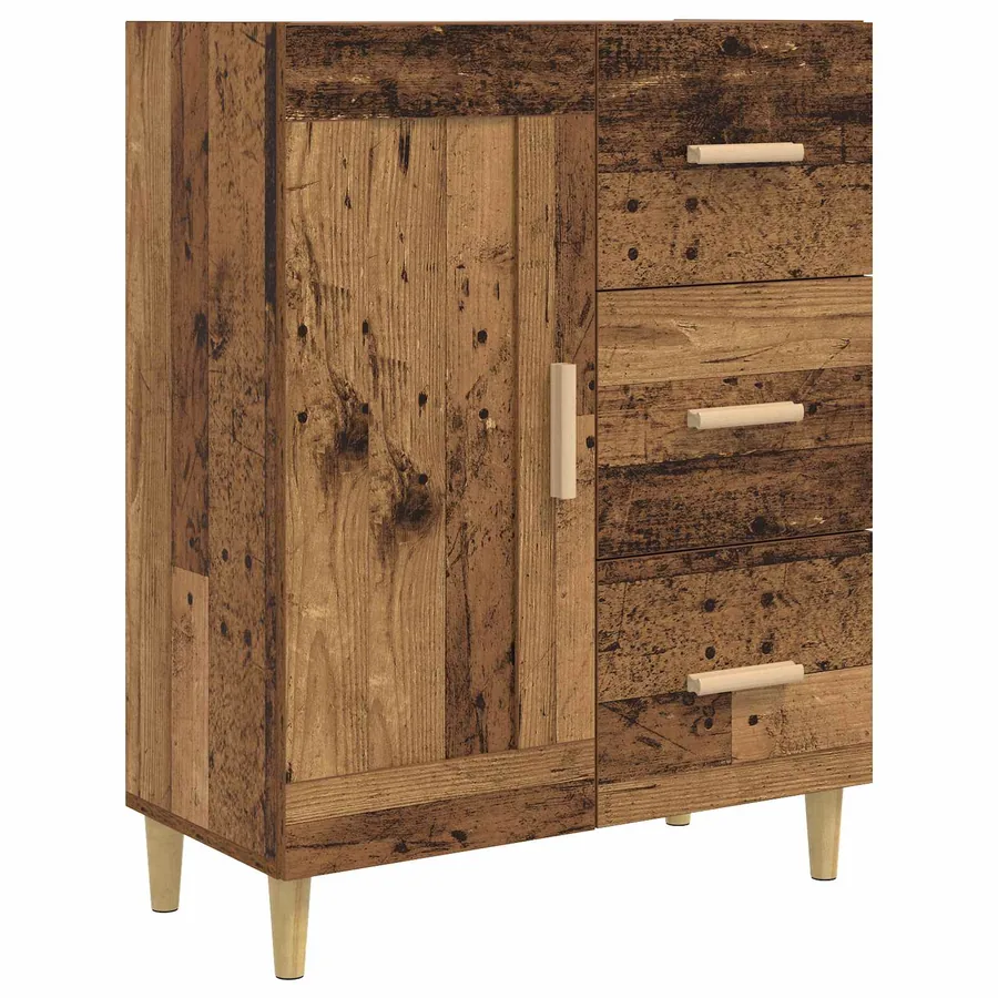 Buffet Bois ancien 69,5 x 34 x 90 cm Bois d'ingénierie
